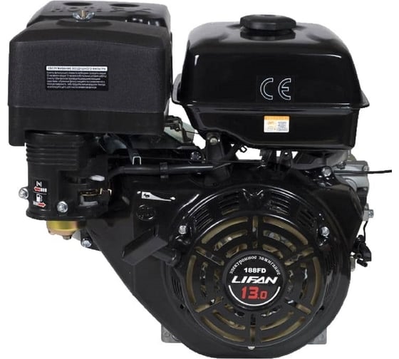 Изображение товара Двигатель LIFAN 188FD D25, 7А 00-00000638