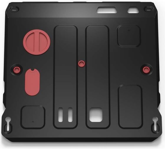 Изображение товара Защита картера и кпп АвтоБроня jac js6 2022-н.в, сталь 1.5 мм, с крепежом, штампованная 111.09213.1