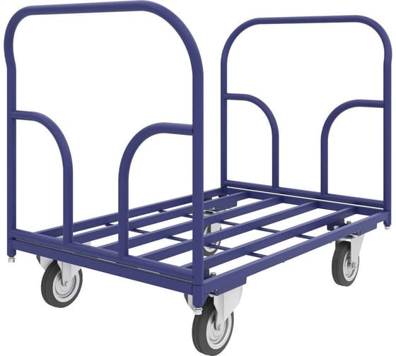 Изображение товара Тележка RUSKLAD каркасная две ручки ТКД 1 (500x800) d125мм ТКД 1 125