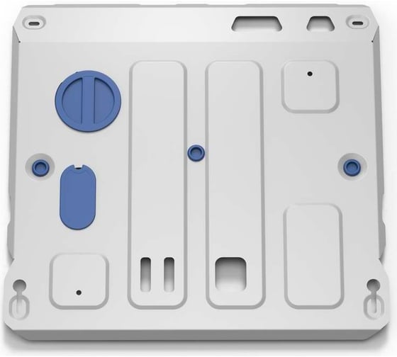 Изображение товара Защита картера и кпп Rival для jac js6 2022-н.в, алюминий 3 мм, с крепежом, штампованная 333.9213.1