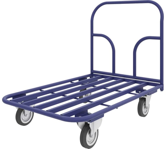 Изображение товара Тележка RUSKLAD платформенная каркас ТК 1 (500x800) d125мм ТК 1 125