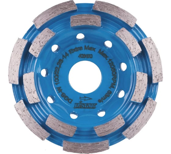 Изображение товара Чашка алмазная сегментная по бетону ФАТ-С Extra Max 5D 100x22.2 мм DiStar 16915516005