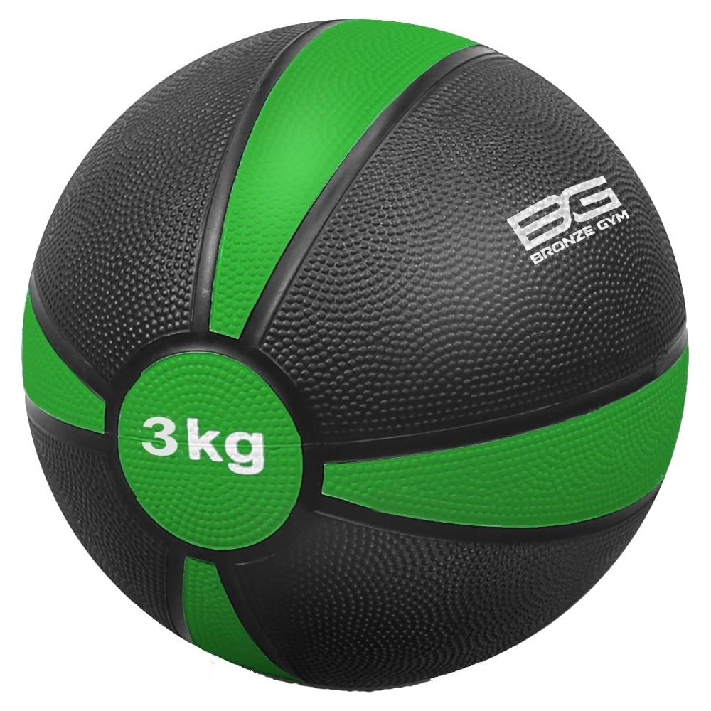 Изображение товара Резиновый медбол Bronze gym 3 кг BG-FA-MB3