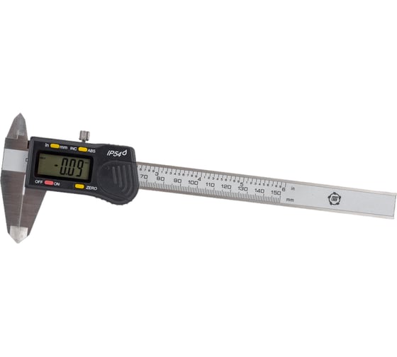 Изображение товара Штангенциркуль Туламаш ШЦЦ-1-150 0.01 IP-54 с поверкой 166057