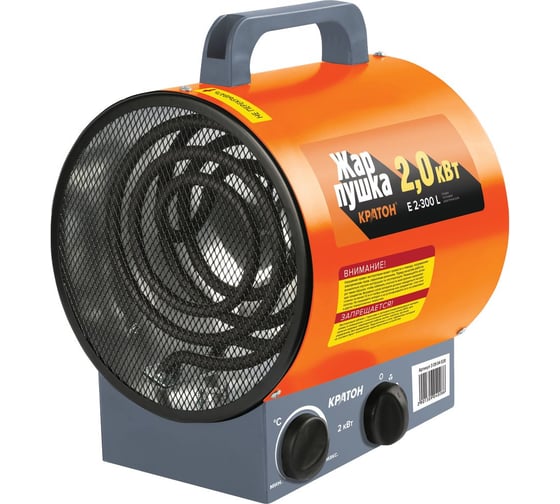 Изображение товара Тепловая электрическая пушка Кратон Жар-пушка Е 2-300 L 3 09 04 028