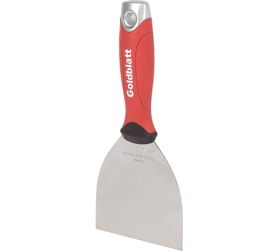Изображение товара Шпатель Goldblatt из нержавеющей стали 102 мм, рукоятка Soft Grip G05012