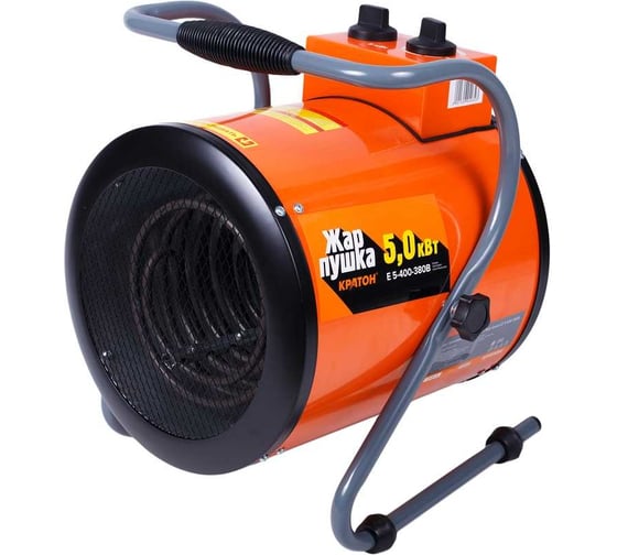 Изображение товара Тепловая электрическая пушка Кратон Жар-пушка Е 5-400-380В 3 09 04 032