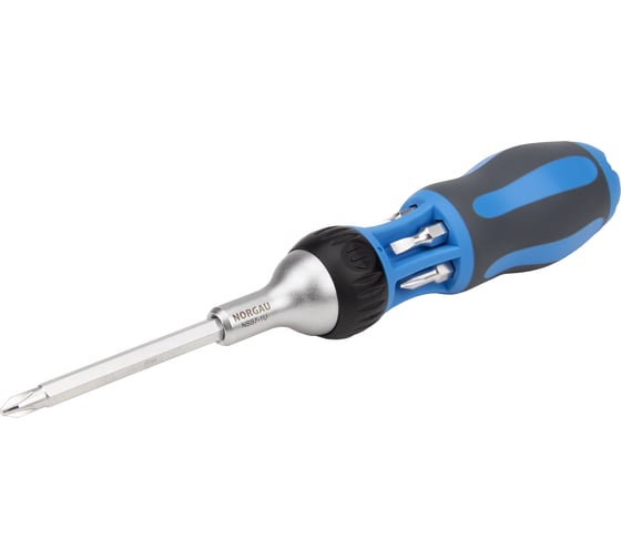 Изображение товара Отвертка с трещоткой и сменными битами NORGAU NSS7-1U 6 шт. 062001001