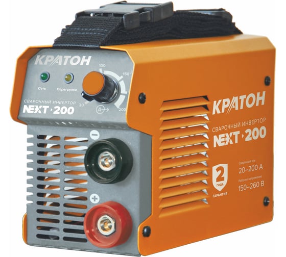 Изображение товара Сварочный инвертор Кратон NEXT-200 3 04 02 015