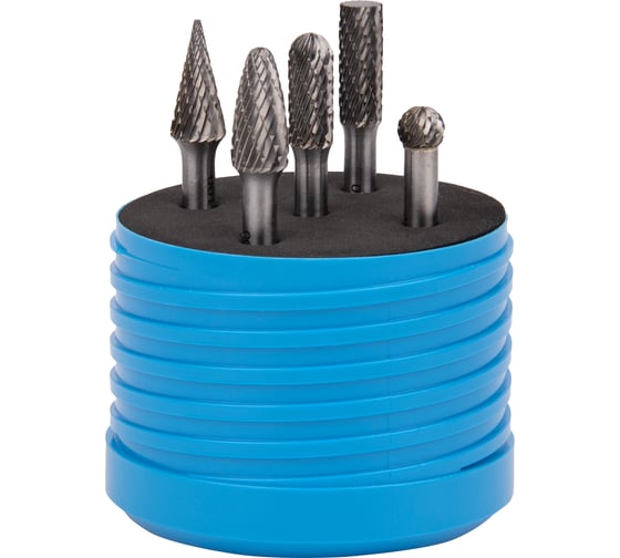 Изображение товара Набор бор-фрез HM KPLM06X-45 DCM 5 шт, форма A, C, D, F, M NORGAU 077200120