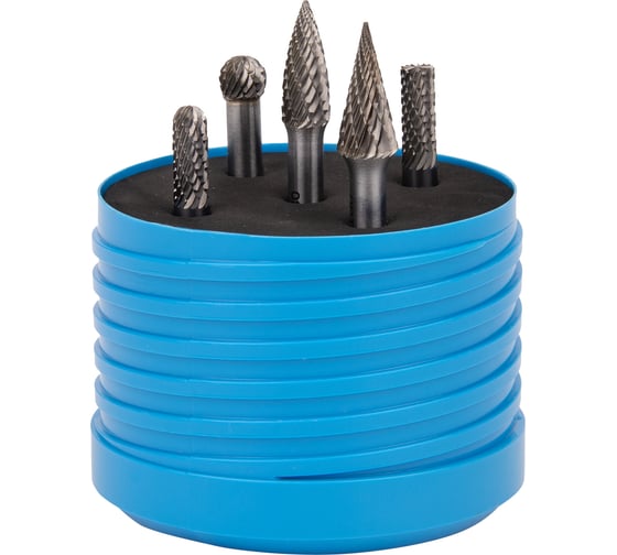 Изображение товара Набор бор-фрез HM KPLM06X DCM 5 шт, форма B,C,D,G,M NORGAU 077200110
