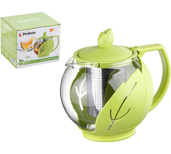 Изображение товара Заварочный стеклянный чайник PERFECTO LINEA Leaf 0.75 л 52-750000