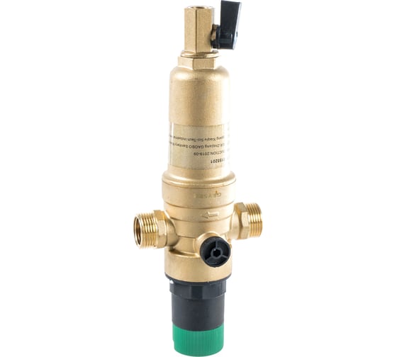 Изображение товара Фильтр 1/2, для горячей воды, с регулятором давления, d52.5 Гейзер Бастион 7508155201 32682