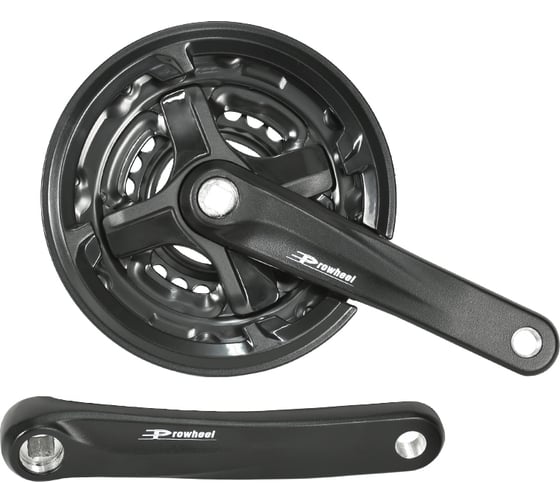 Изображение товара Система PROWHEEL TA-CM68 175mm, 42/34/24 AL-6061-T6, CHAINLINE:48.5, под квадрат 120, черный H000014455