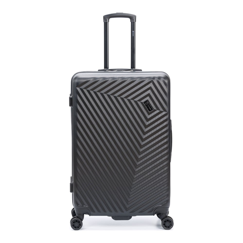 Изображение товара Чемодан Torber Lama черный ABS-пластик 49x29.5x77 см 92 л