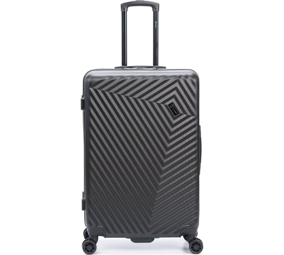 Изображение товара Чемодан Torber Lama, черный, ABS-пластик, 49x29.5x77 см, 92 л T1919L-Black