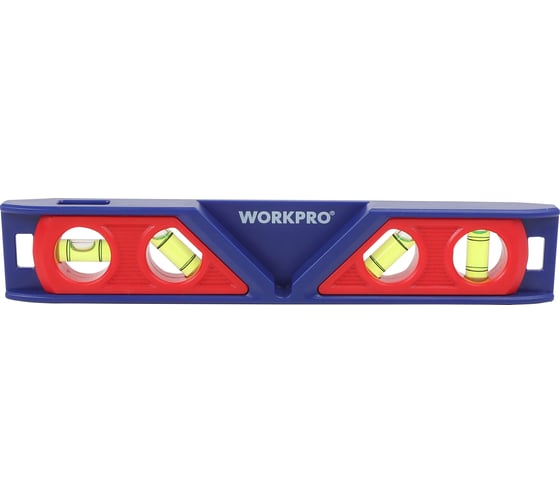 Изображение товара Уровень WORKPRO УРОВЕНЬ РАМЫ 225мм 4 глазка WP262028