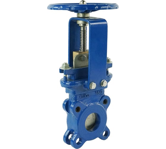 Изображение товара Шиберная задвижка DN.ru WCB-SS304-METAL-1W Ду100 Ру10 штурвал D040-03155