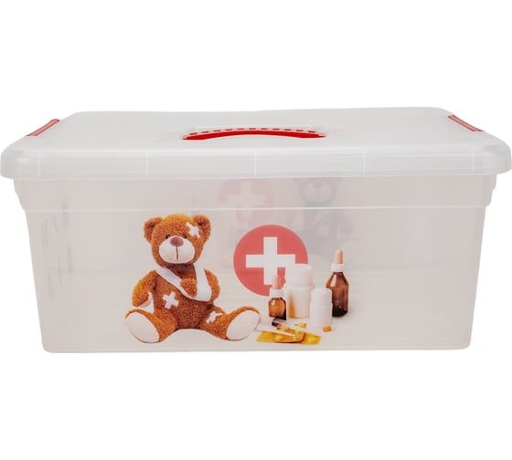 Изображение товара Ящик-органайзер FunBox Аптечка 10 л, с ручкой 00000048387