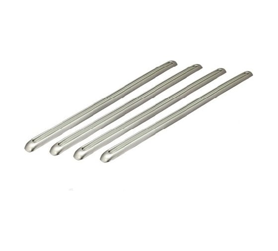 Изображение товара Накладки на бампер GREY 460x25мм Автостоп HJ-103GY 192382