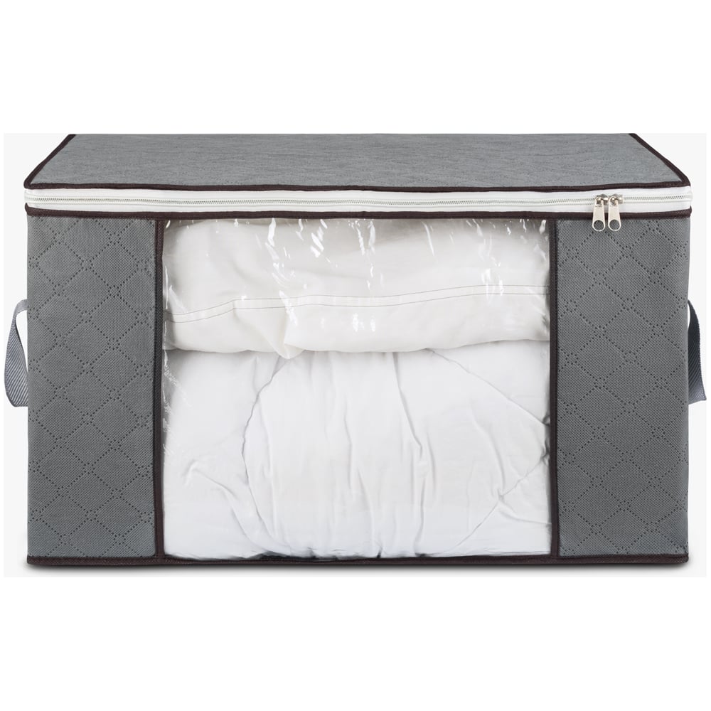 Изображение товара Сумка для одеяла BIRD HOUSE горизонтальный B0101 из текстиля с крышкой и ручкой