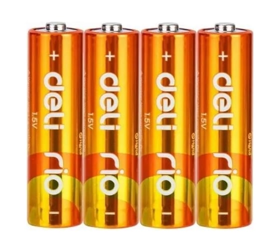 Изображение товара Батарейки DELI rio e82903 aaa lr03 1.5v (4шт\pack) 103596