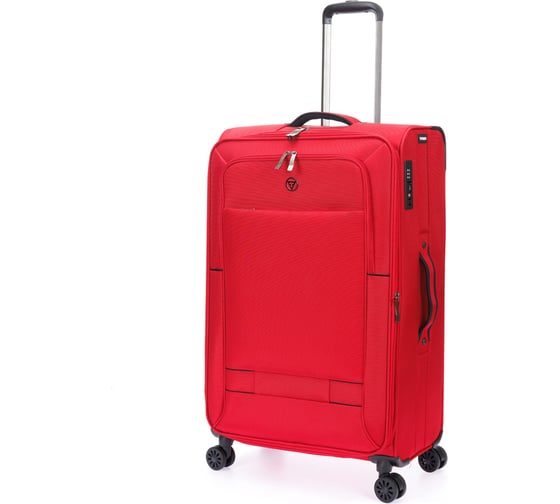 Изображение товара Чемодан Torber Brosno, красный, нейлон 600D, 48x30x78 см, 85 л T1901L-Red