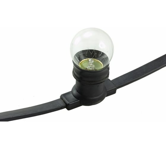 Изображение товара Гирлянда Neon-Night Belt-Light 2 жилы, шаг 40 см, патроны E27, IP65, 100 м 331-212