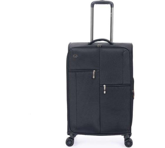 Изображение товара Чемодан Torber Seyd, черный, нейлон 600D, 48x26.5x78 см, 85 л T2021L-Black