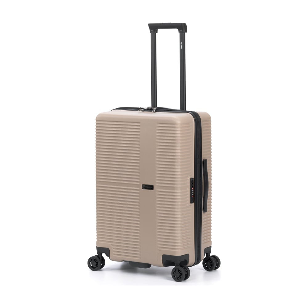 Изображение товара Чемодан Torber Elton песочный ABS-пластик размеры M 64 л с TSA замком