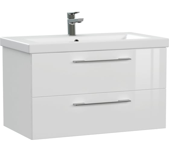 Изображение товара Тумба под раковину Cersanit подвесная lara 80 для como 80 белый 64137