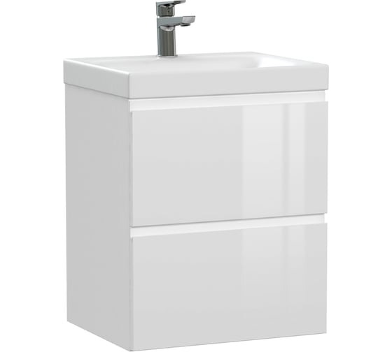 Изображение товара Тумба под раковину Cersanit подвесная moduo 50 для moduo 50 белый 64139