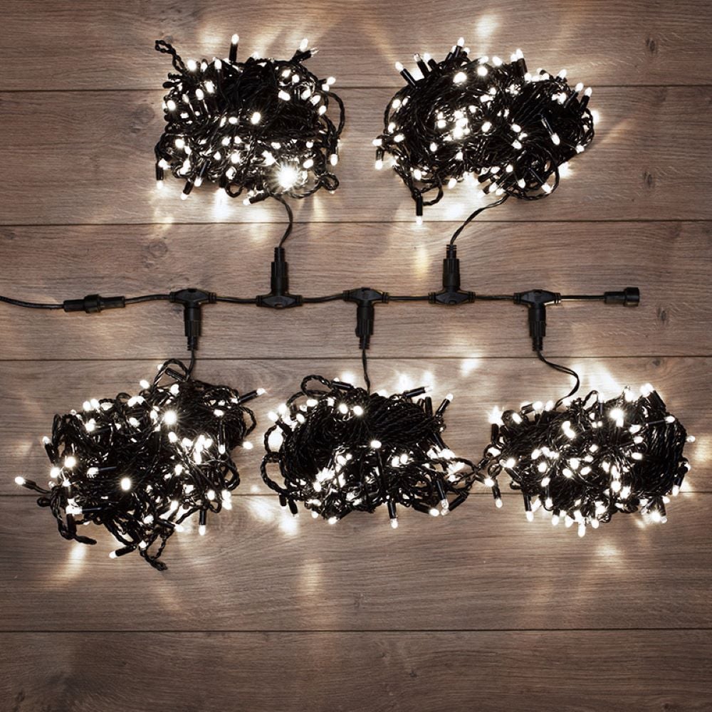 Изображение товара Гирлянда-нить Neon-Night 24В, 665 светодиодов, 20 м, белый цвет, занавес