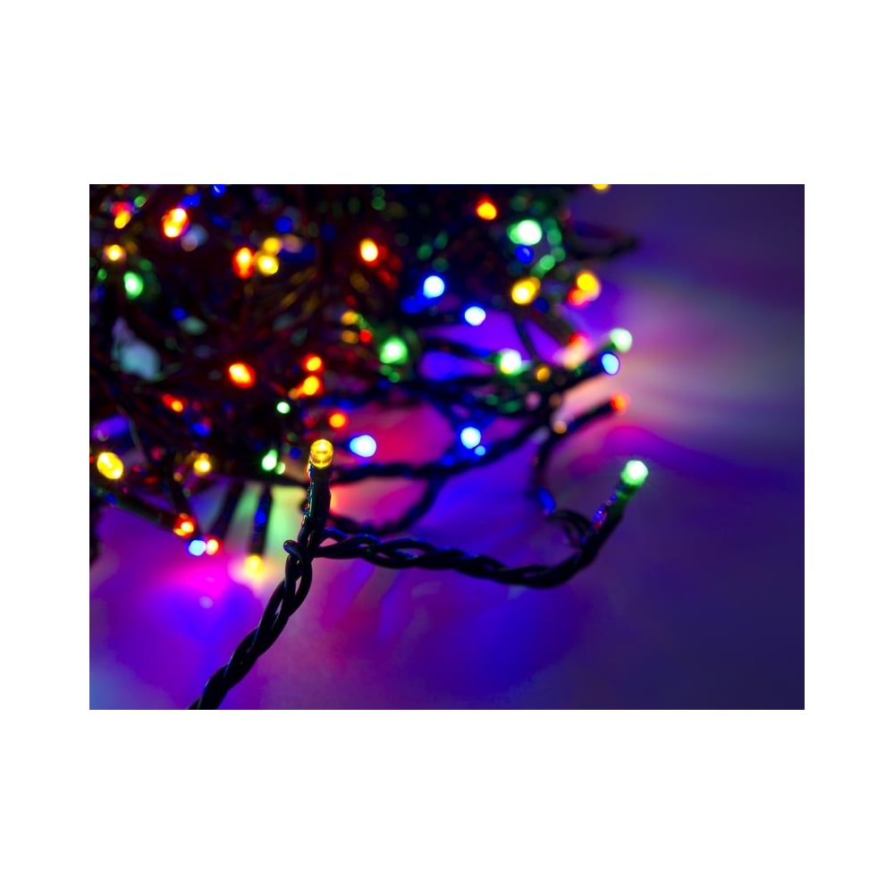 Изображение товара Гирлянда Neon-Night Клип лайт 24В 665 LED мульти RGYB занавес уличный