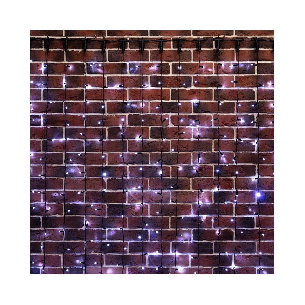 Изображение товара Гирлянда Neon-Night Занавес 2x6м IP65 белый светодиоды для улицы