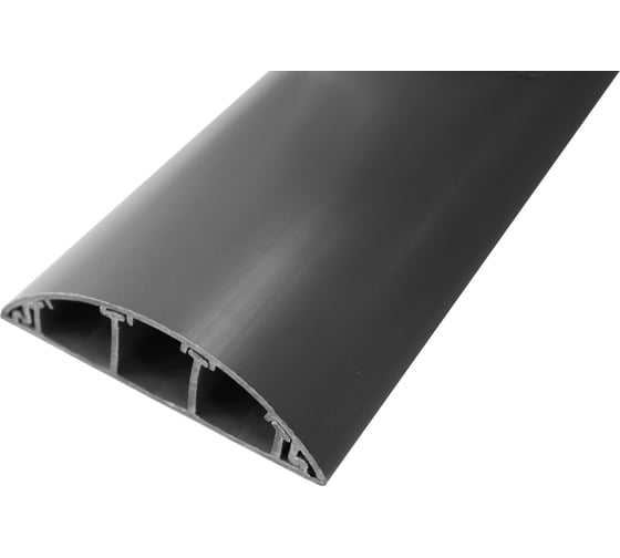 Изображение товара Напольный кабель-канал УРАЛ ПАК Стандарт серый 70x16 2 м КК-7770016-042