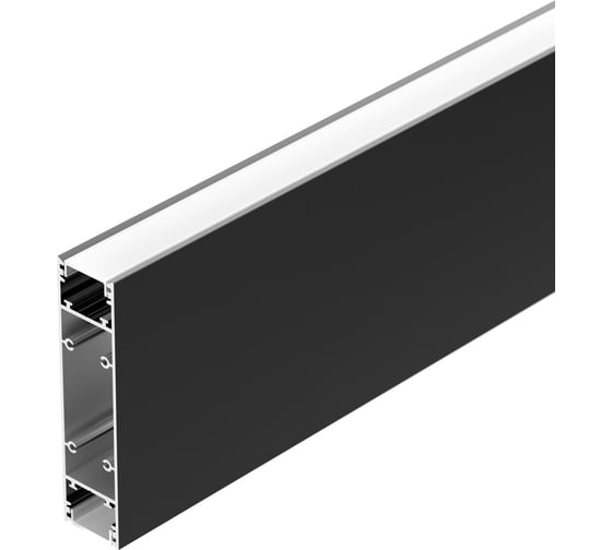 Изображение товара Профиль Arlight SL-LINE-25100-DUAL-2500 BLACK 033735 2,5м