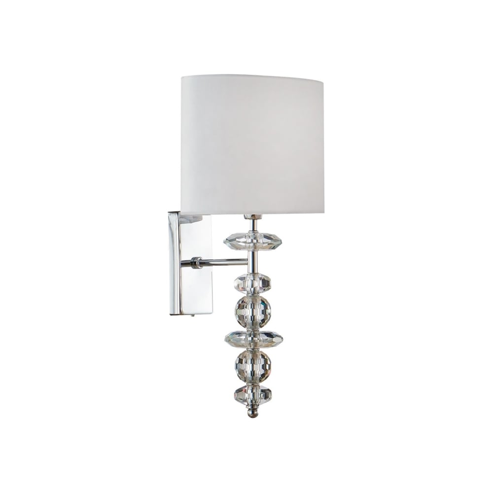 Изображение товара Бра Crystal lux ARMANDO AP1.2 CHROME современное настенное освещение на одну лампу