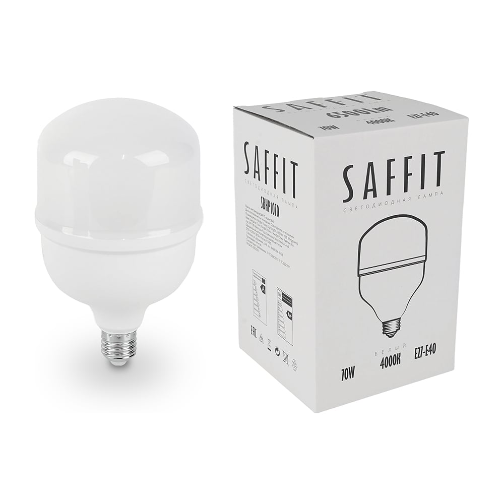 Изображение товара Лампа светодиодная SAFFIT 70W 230V E27-E40 4000K, SBHP1070 55098