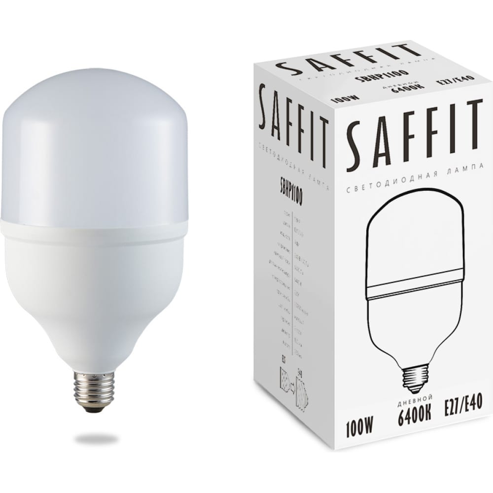 Светодиодная лампа SAFFIT преобразователь напряжения автомобильный avs 24 220 в 1000 вт