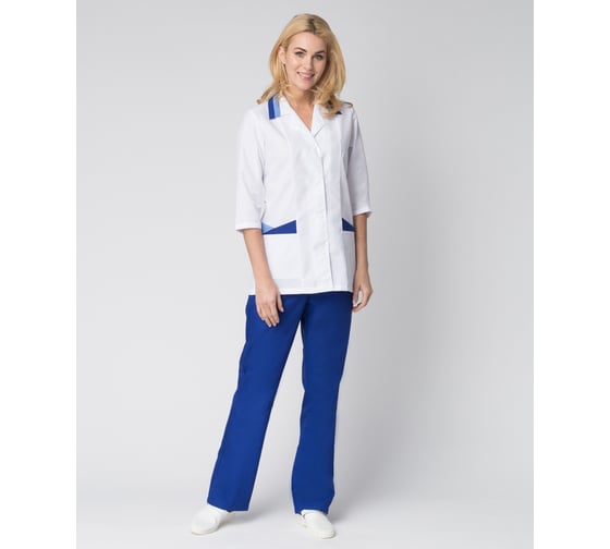 Изображение товара Костюм Факел Лазурь белый/васильковый, р.52-54, рост 170-176 87469201-008