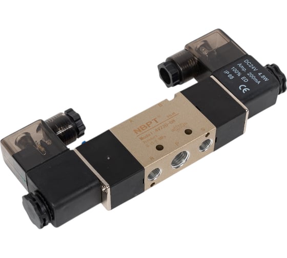 Изображение товара Пневмораспределитель 5/2 4V220-08-DC 24V G1/4" NBPT 57629