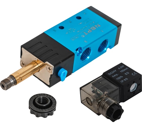 Изображение товара Пневмораспределитель 5/2 4V210-08-DC 24V G1/4" NBPT 57605