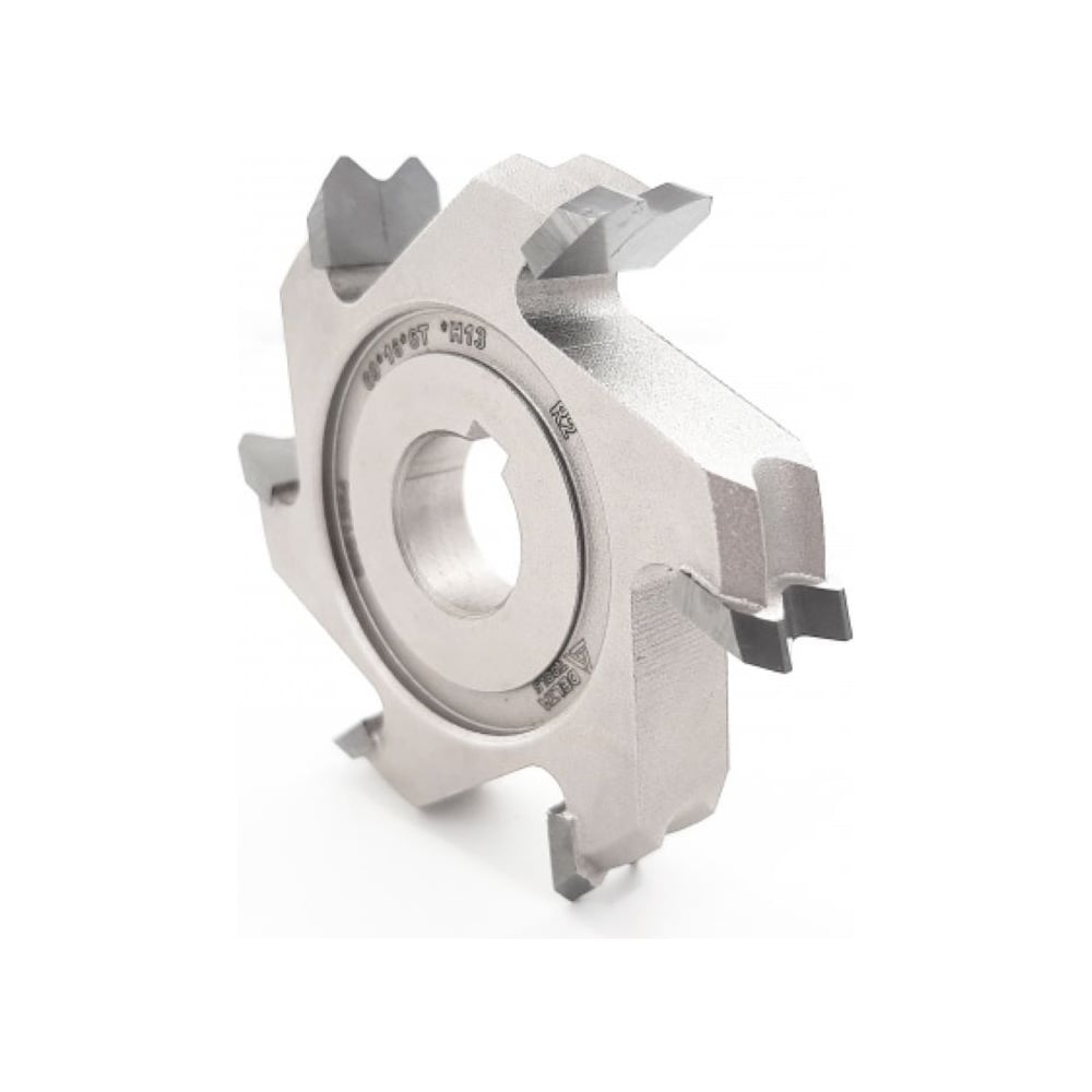 Изображение товара Фреза для снятия свесов 68х16 мм H16 R2 Z6 Deltatools 06-3671