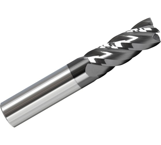 Изображение товара Фреза твердосплавная ц/х VHM-AlTiN Мегаинструмент 12*30*12*75*z4 HRC45