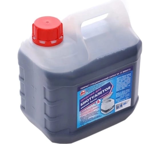 Изображение товара Средство для биотуалетов 3 л, нижний бачок, с отдушкой Артель Золотарь 3010203