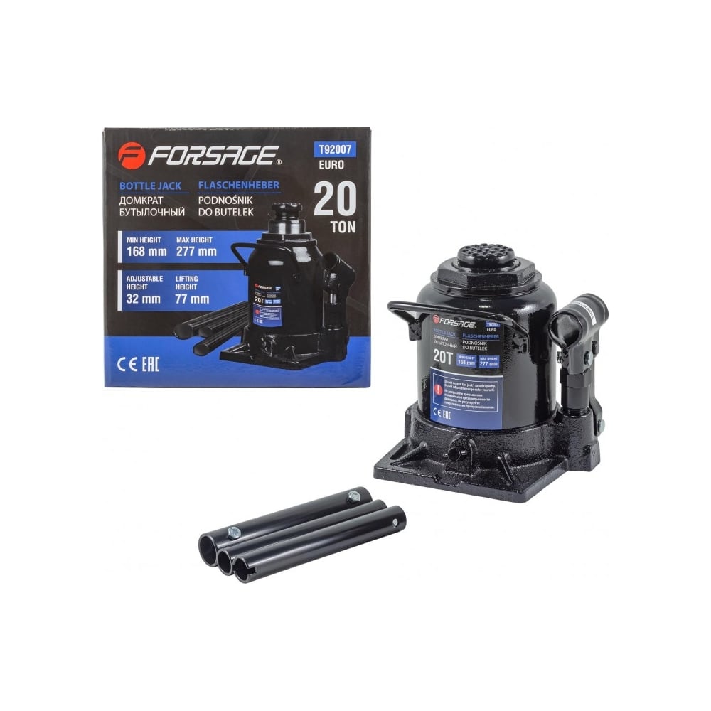 Бутылочный домкрат Forsage