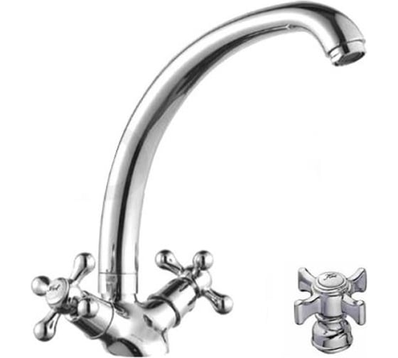 Изображение товара Смеситель для кухни D-Lin хром D153807-E