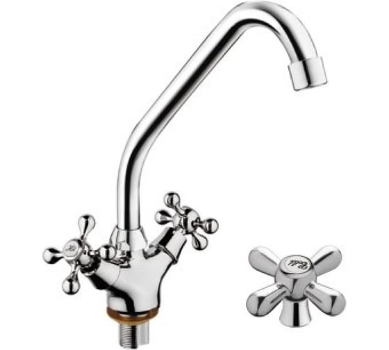 Изображение товара Смеситель для кухни D-Lin хром D153819-H