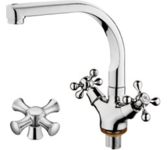 Изображение товара Смеситель для кухни D-Lin хром D153825-M